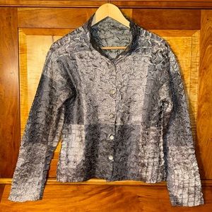 No tags reversible button up shirt.